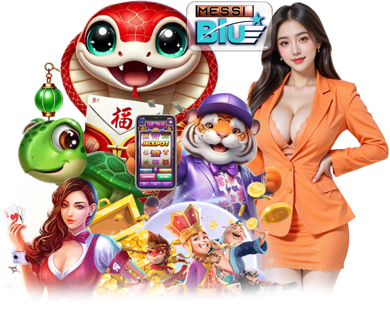 MESSIBLUE สล็อตเครดิตฟรี